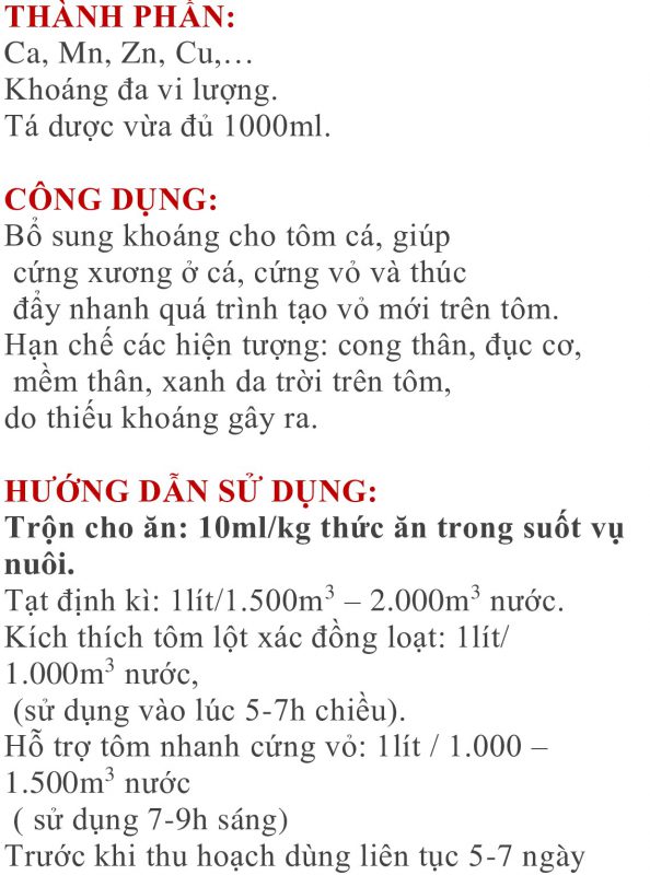 Thuốc Thủy sản Tân Hoàng Long