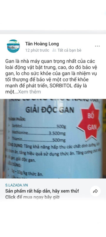 Thuốc Thủy sản Tân Hoàng Long