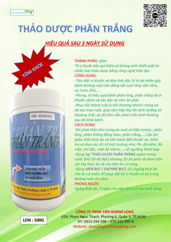 Thuốc Thủy sản Tân Hoàng Long